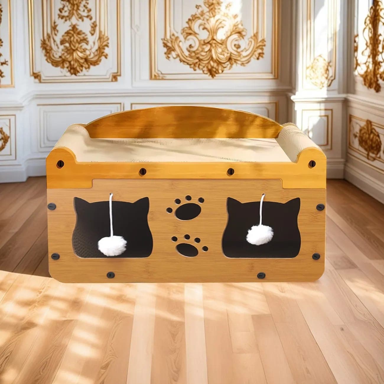 Cat Cardboard House 2