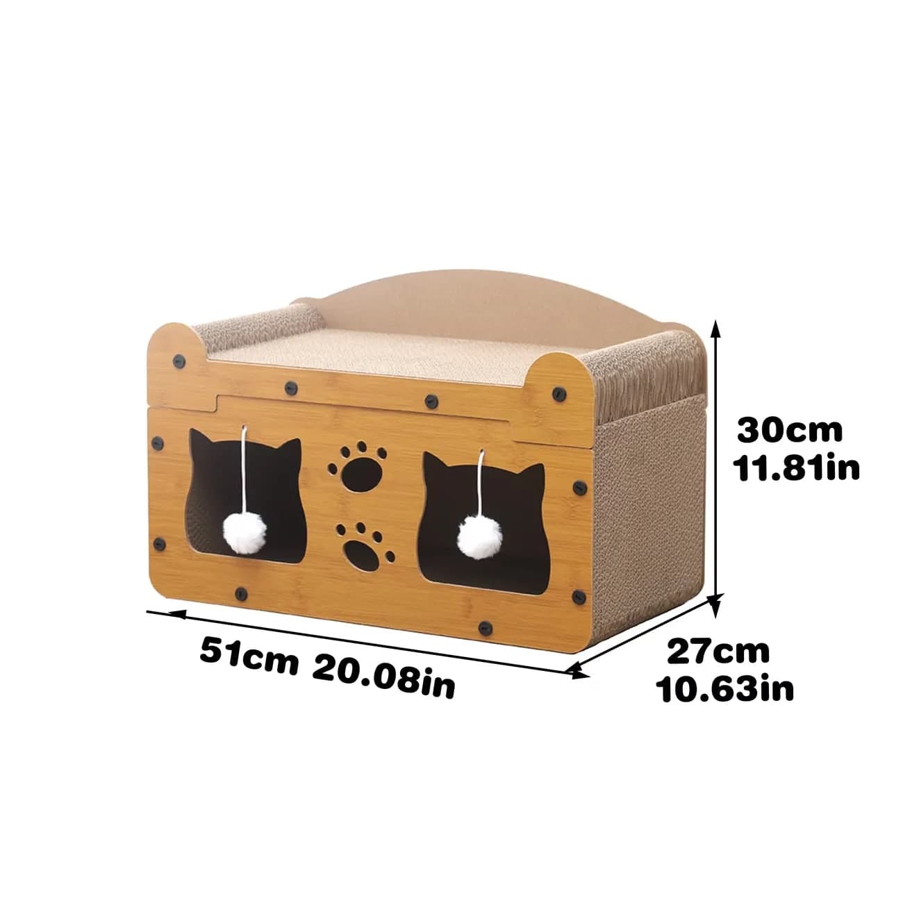 Cat Cardboard House 3