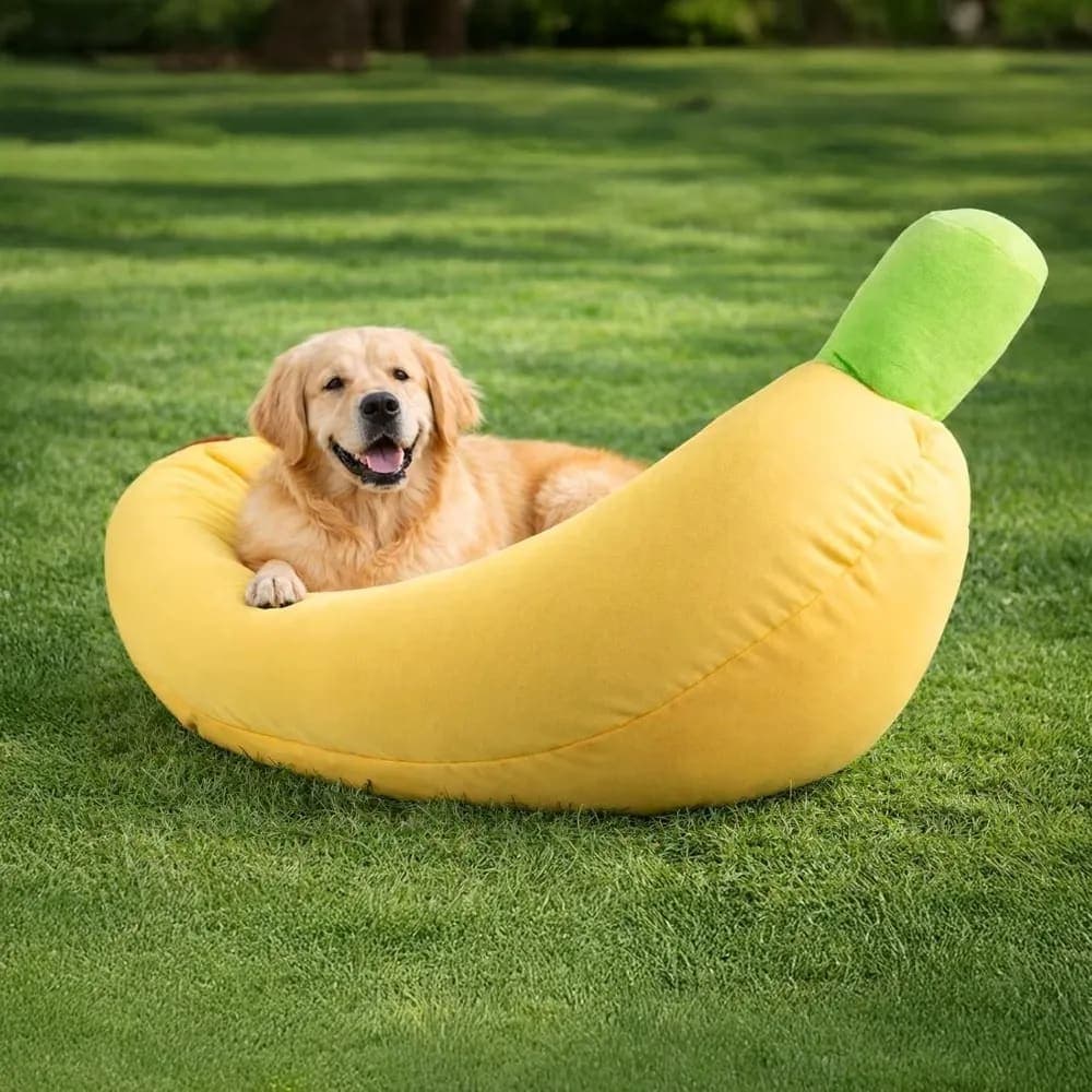 Banana Shaped Pet Nest for Cats And Dogs