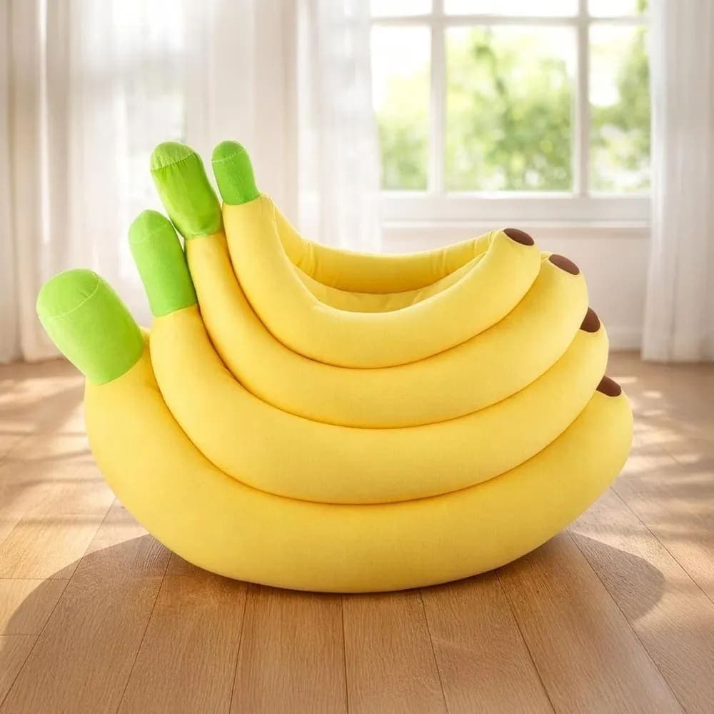 Banana Shaped Pet Nest for Cats And Dogs 3