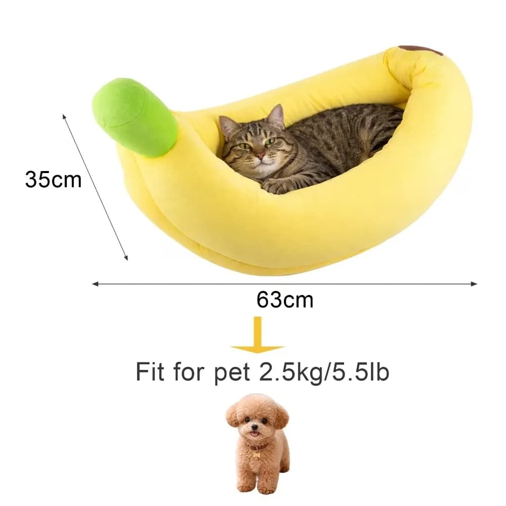 Banana Shaped Pet Nest for Cats And Dogs 5